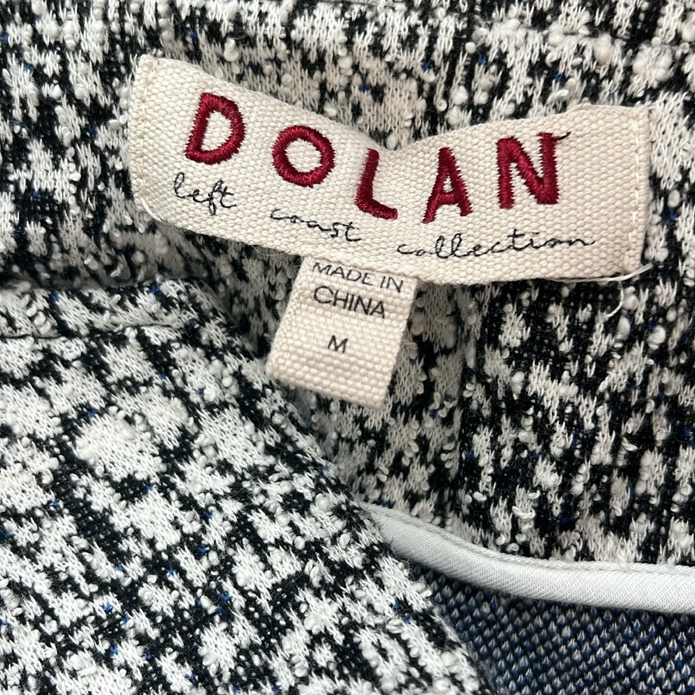 Anthropologie Dolan Black and White Women's Jacket M - Picture 5 of 6